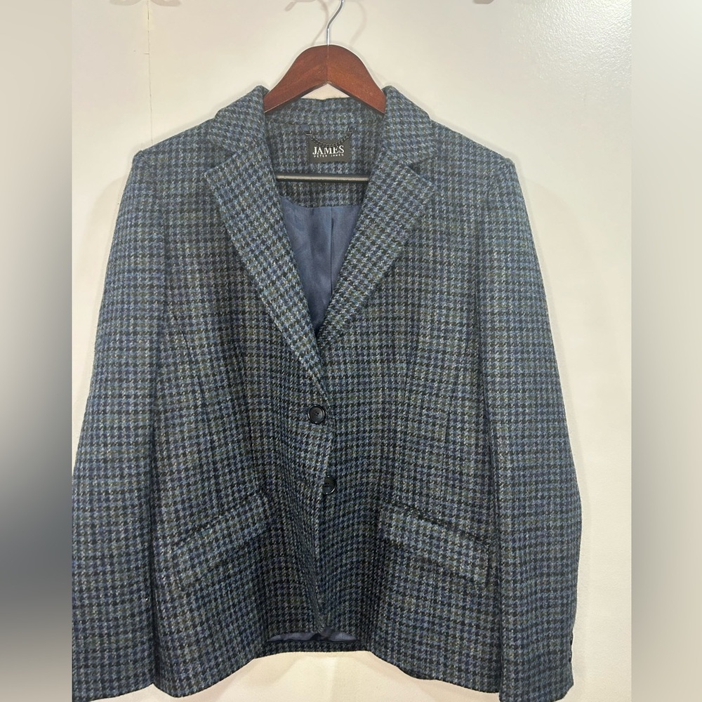 Women's Peter James Wool Blazer Size 16